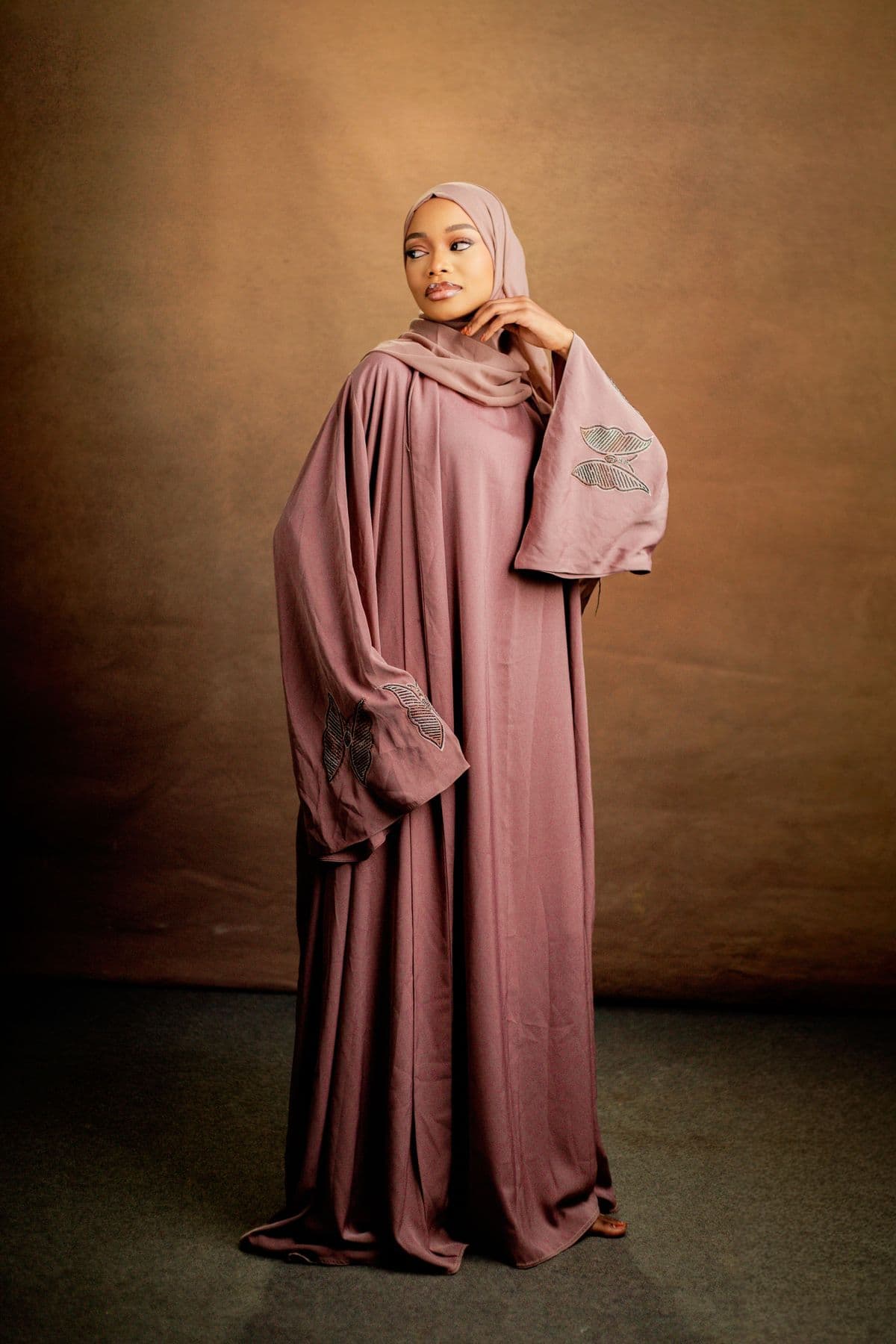 Abaya Kimono — Sauge